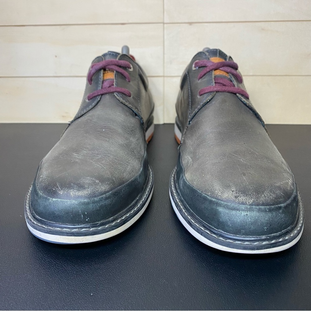 Pikolinos Berna Lace Up Grey Leather Men's Size 8.5 Shoes EU42 - Picture 5 of 11